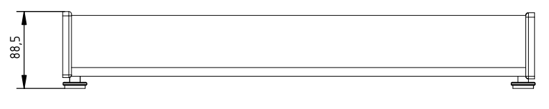 Watch Cleaning Machine Jar Support Dimensions