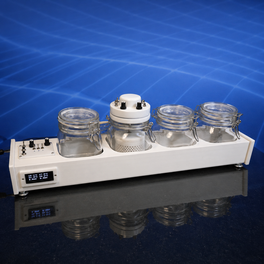 Nestromo Watch Cleaning Machine supply   for drying the parts after the cleaning process and heating the cleaning fluids to acieve a more effecient cleaning result. The heating is a standalone feature in the watch cleaning machine market